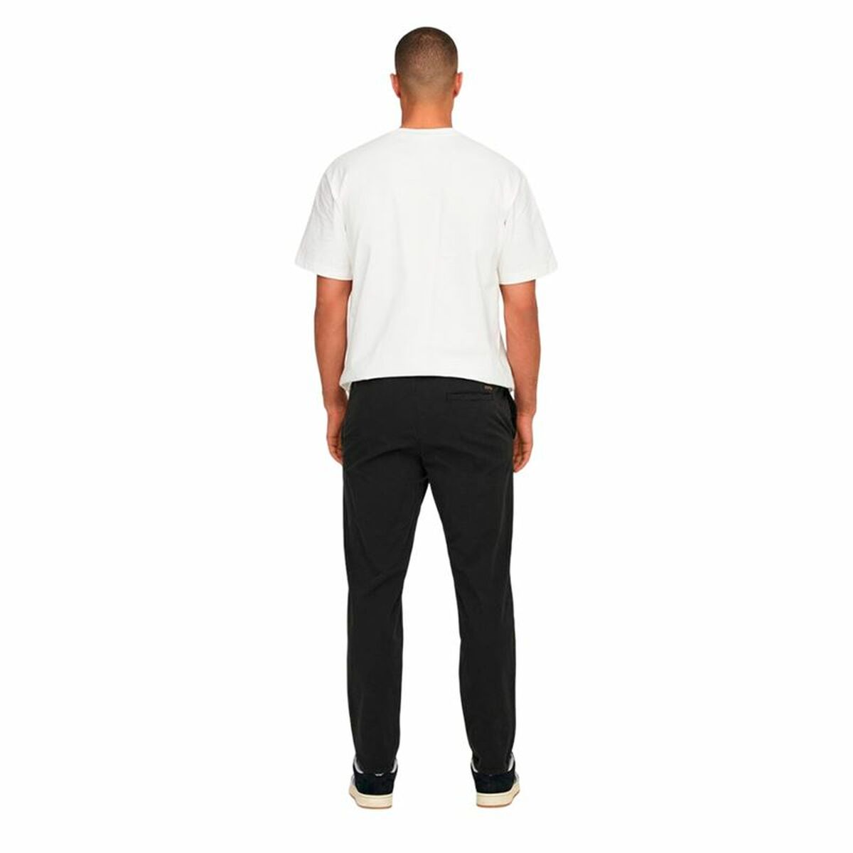 Αθλητικά Παντελόνια για Ενήλικες Only & Sons Onslinus Taper 0183 Μαύρο Άντρες