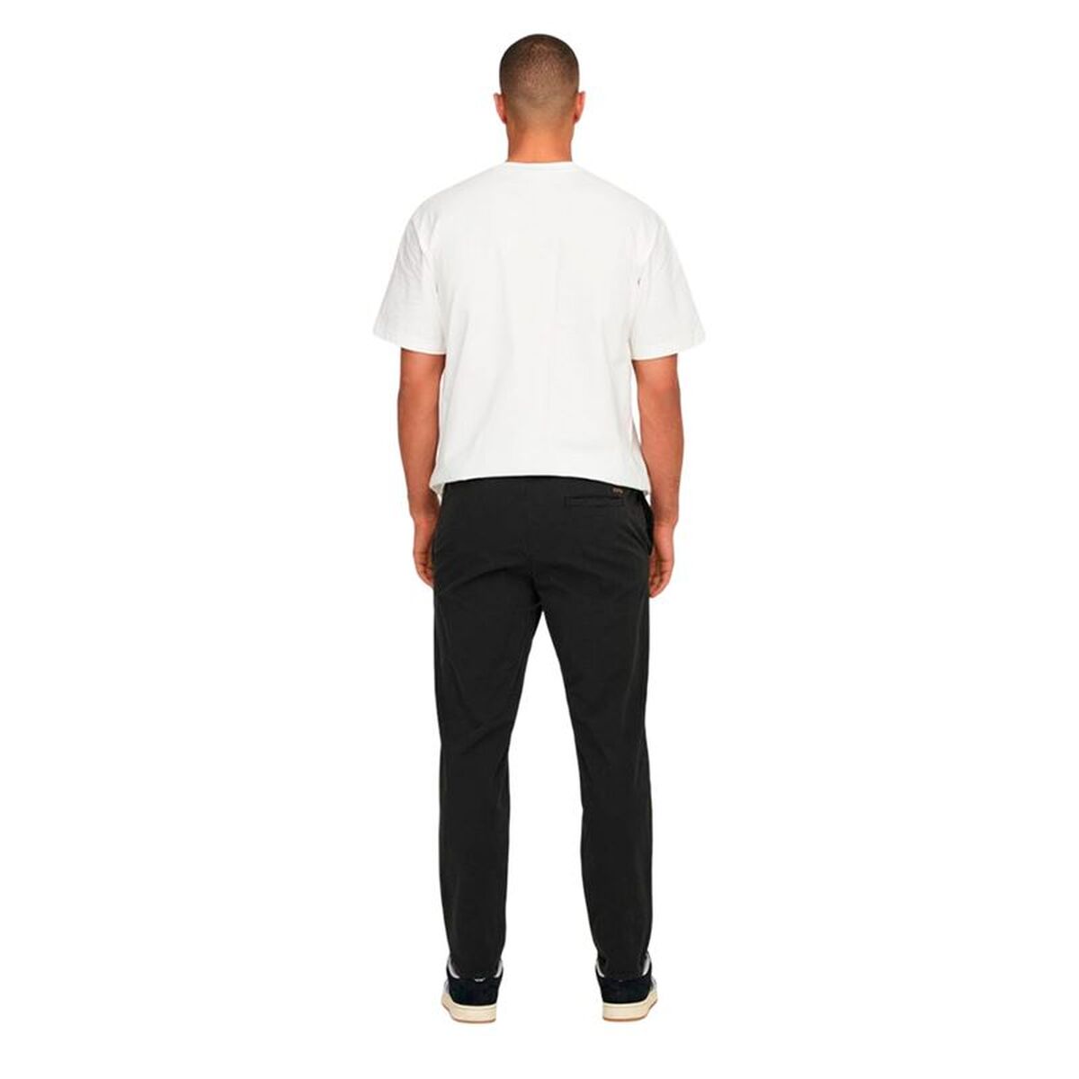 Αθλητικά Παντελόνια για Ενήλικες Only & Sons Onslinus Taper 0183 Μαύρο Άντρες