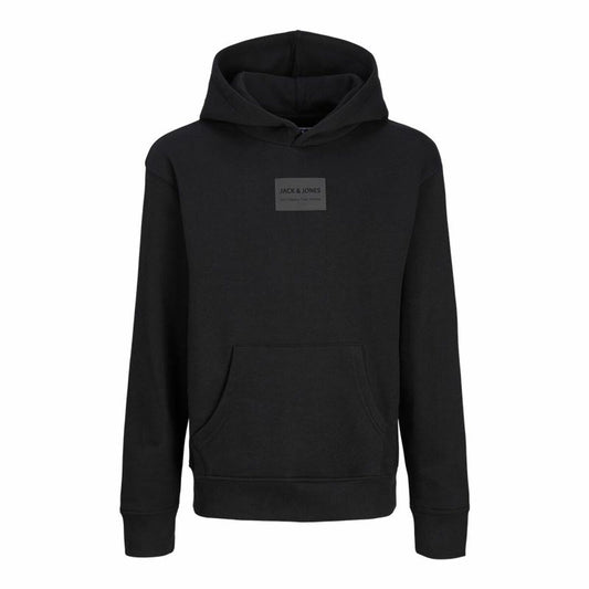 Παιδικό Φούτερ με Κουκούλα Jack & Jones Jjhakkai Μαύρο