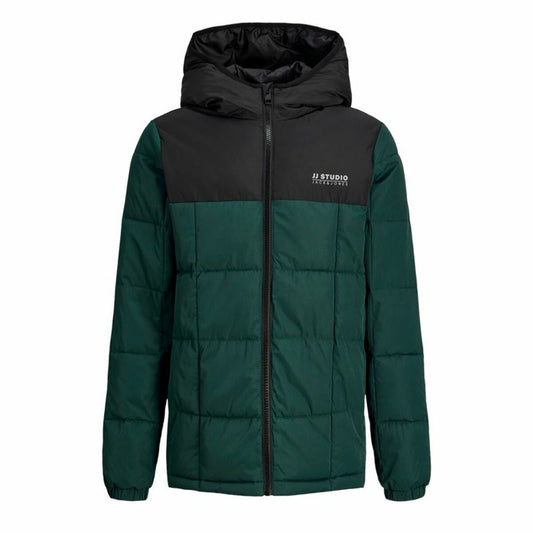 Μπουφάν Παιδικά Jack & Jones Jjben Square Hood Jacket Jnr Ελαιόλαδο