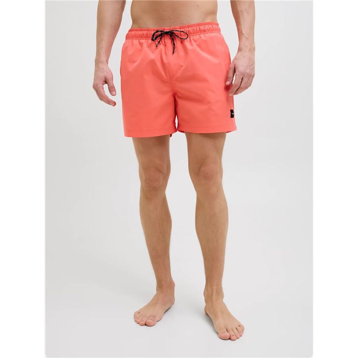 Ανδρικά Μαγιό Jack & Jones Jpstmaui Jj Solid Hot Πορτοκαλί