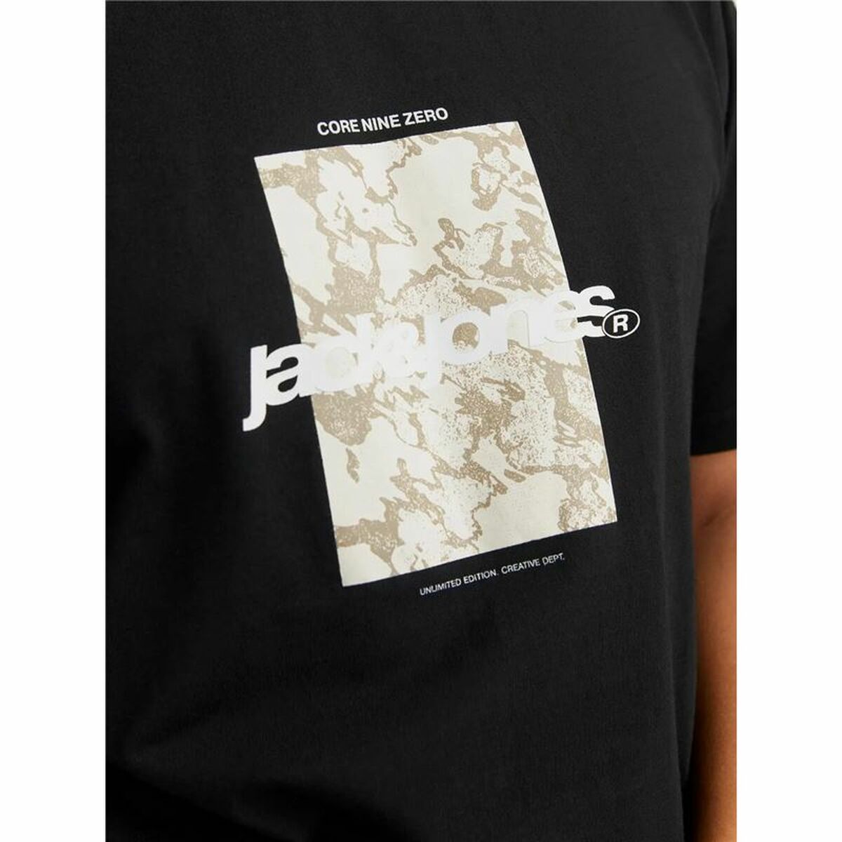 Ανδρική Μπλούζα με Κοντό Μανίκι Jack & Jones