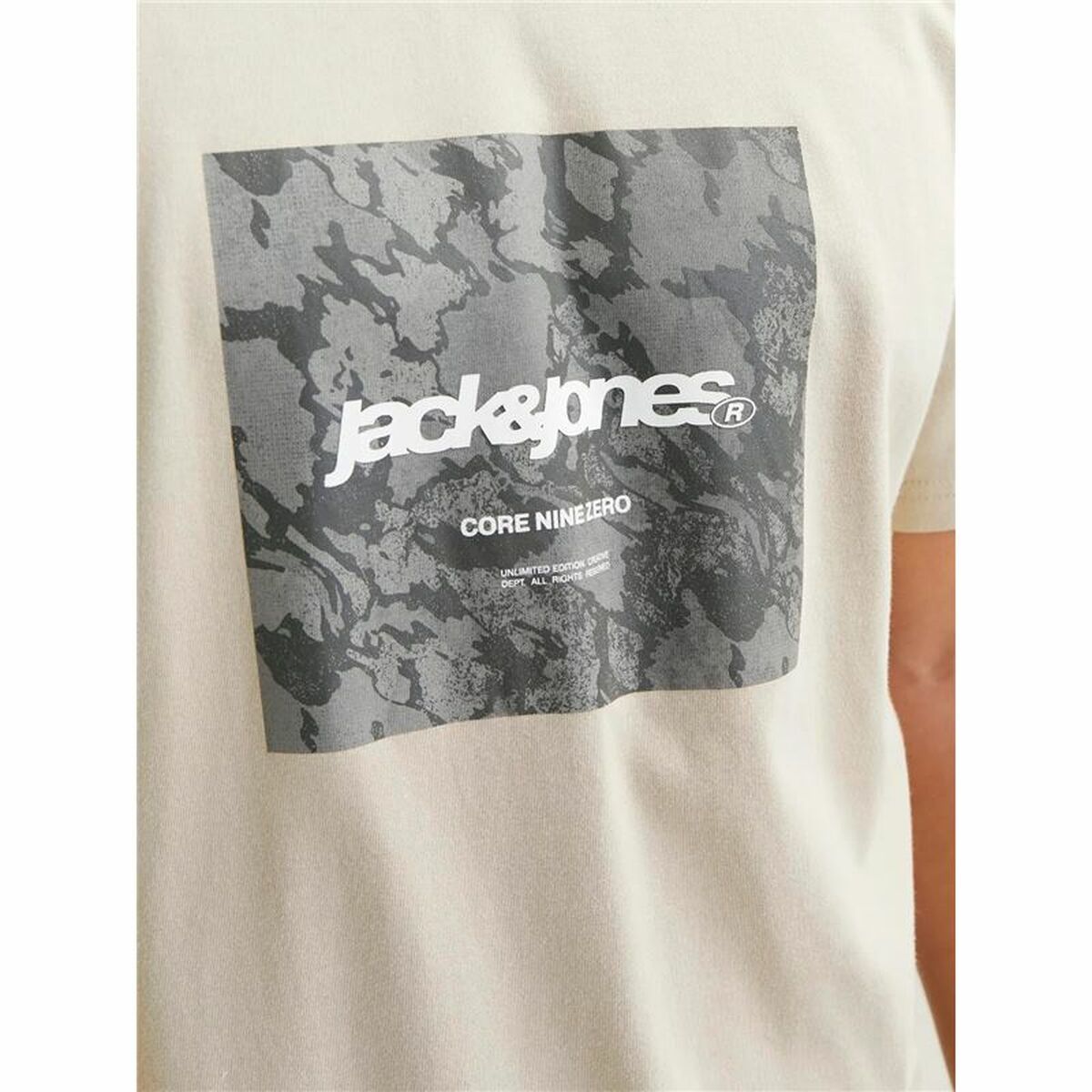 Ανδρική Μπλούζα με Κοντό Μανίκι Jack & Jones
