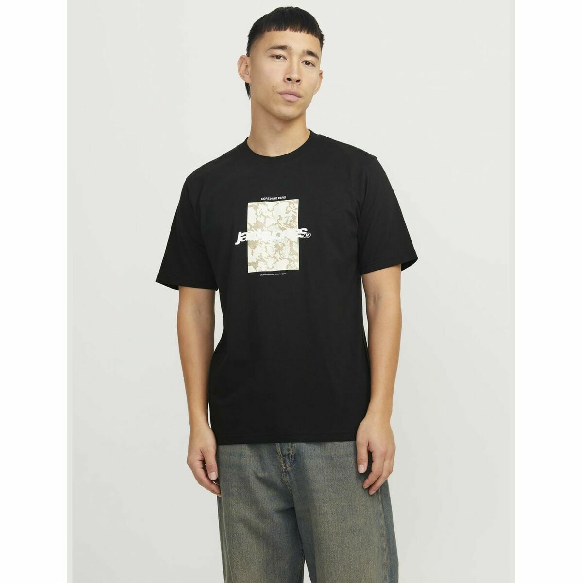 Ανδρική Μπλούζα με Κοντό Μανίκι Jack & Jones