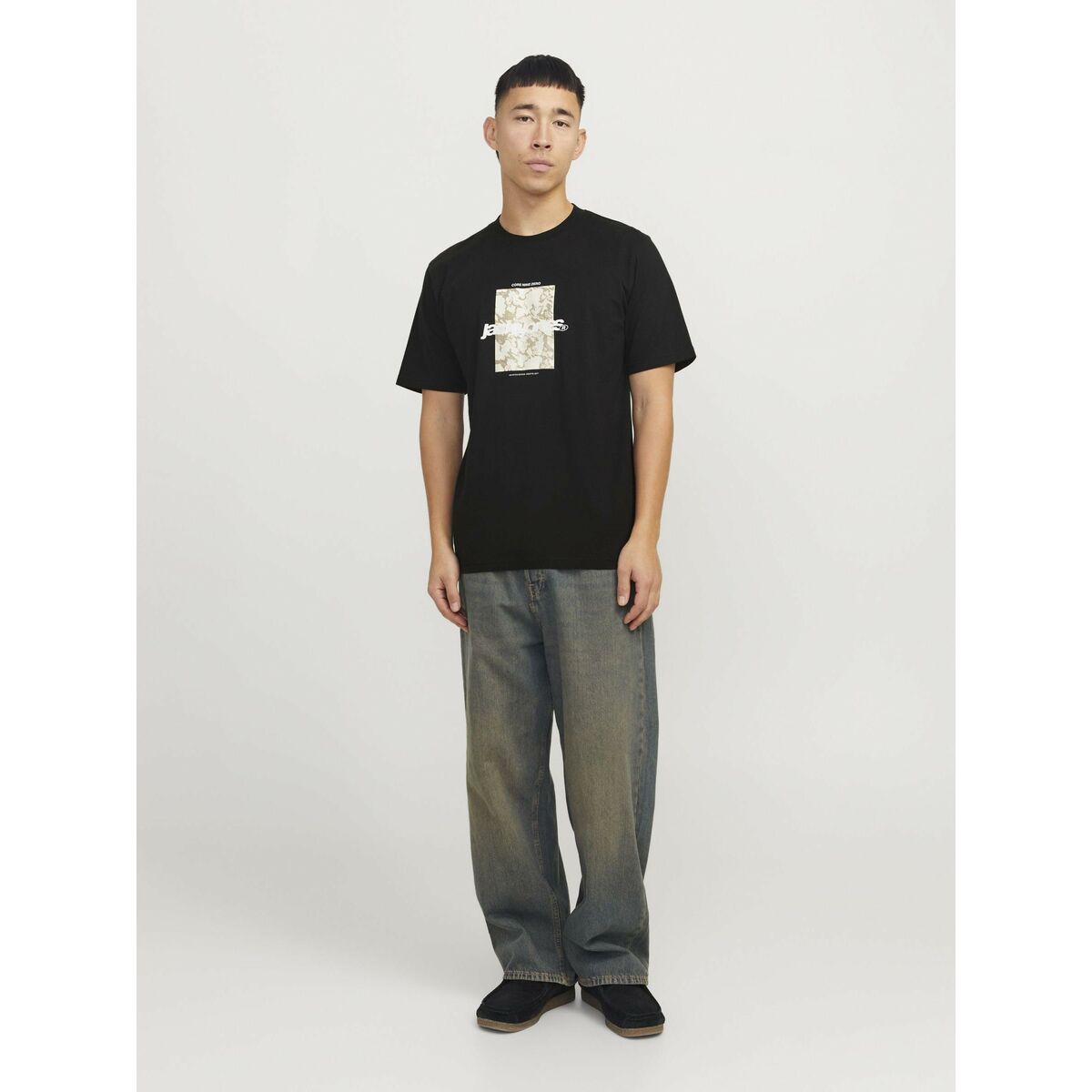 Ανδρική Μπλούζα με Κοντό Μανίκι Jack & Jones