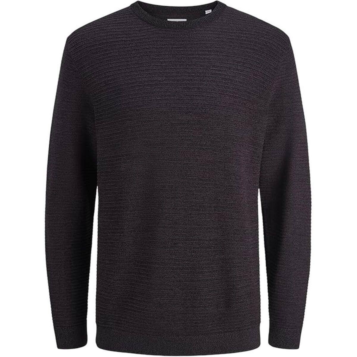 Ανδρικό Φούτερ χωρίς Κουκούλα Jack & Jones Jjotto Knit Crew Neck Μαύρο