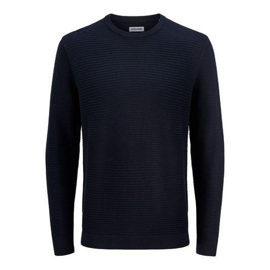 Ανδρικό Φούτερ χωρίς Κουκούλα Jack & Jones Jjotto Knit Crew Neck Sky Ναυτικό Μπλε