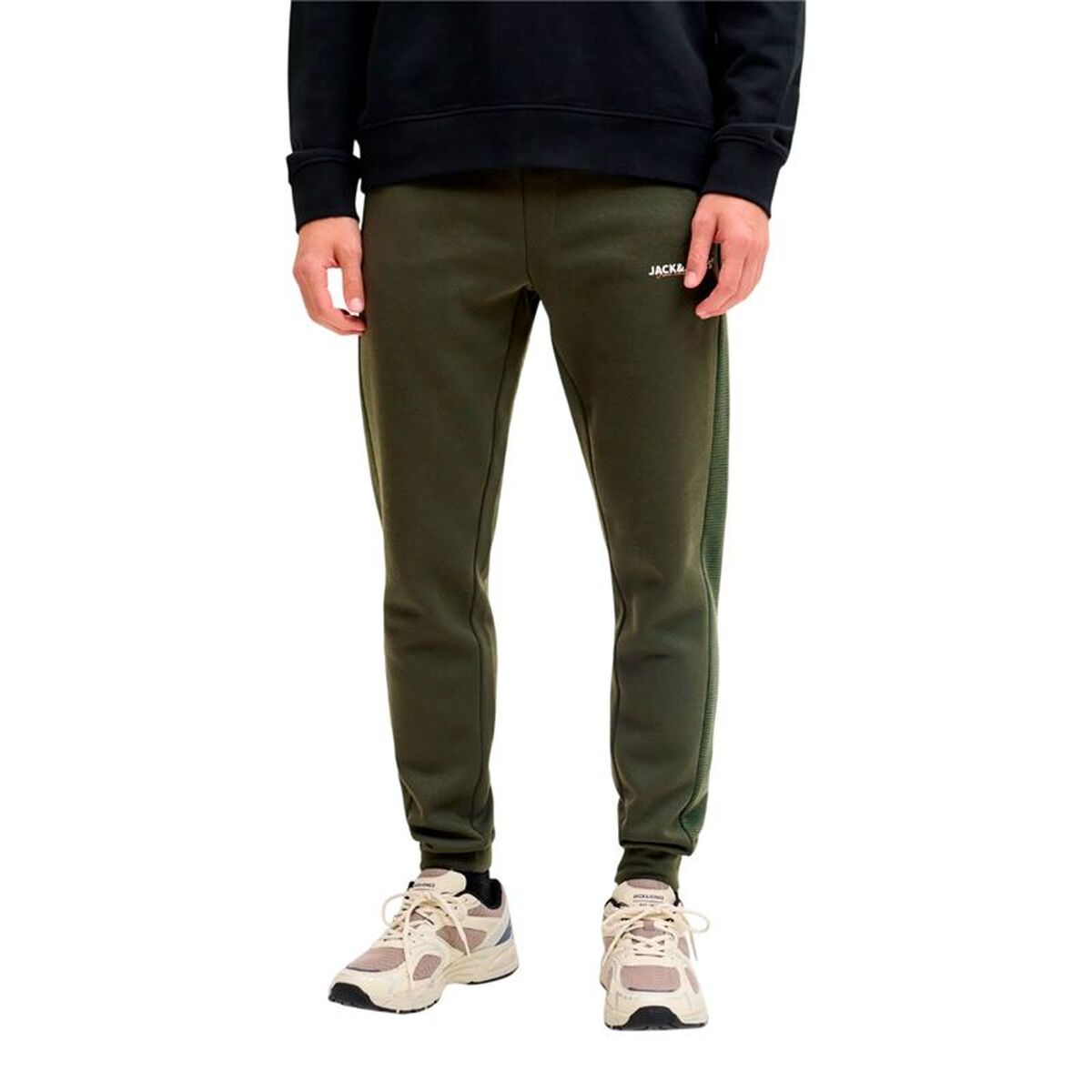 Μακρύ Αθλητικό Παντελόνι Jack & Jones Jpstgordon Thatcher Duffel Ελαιόλαδο Άντρες