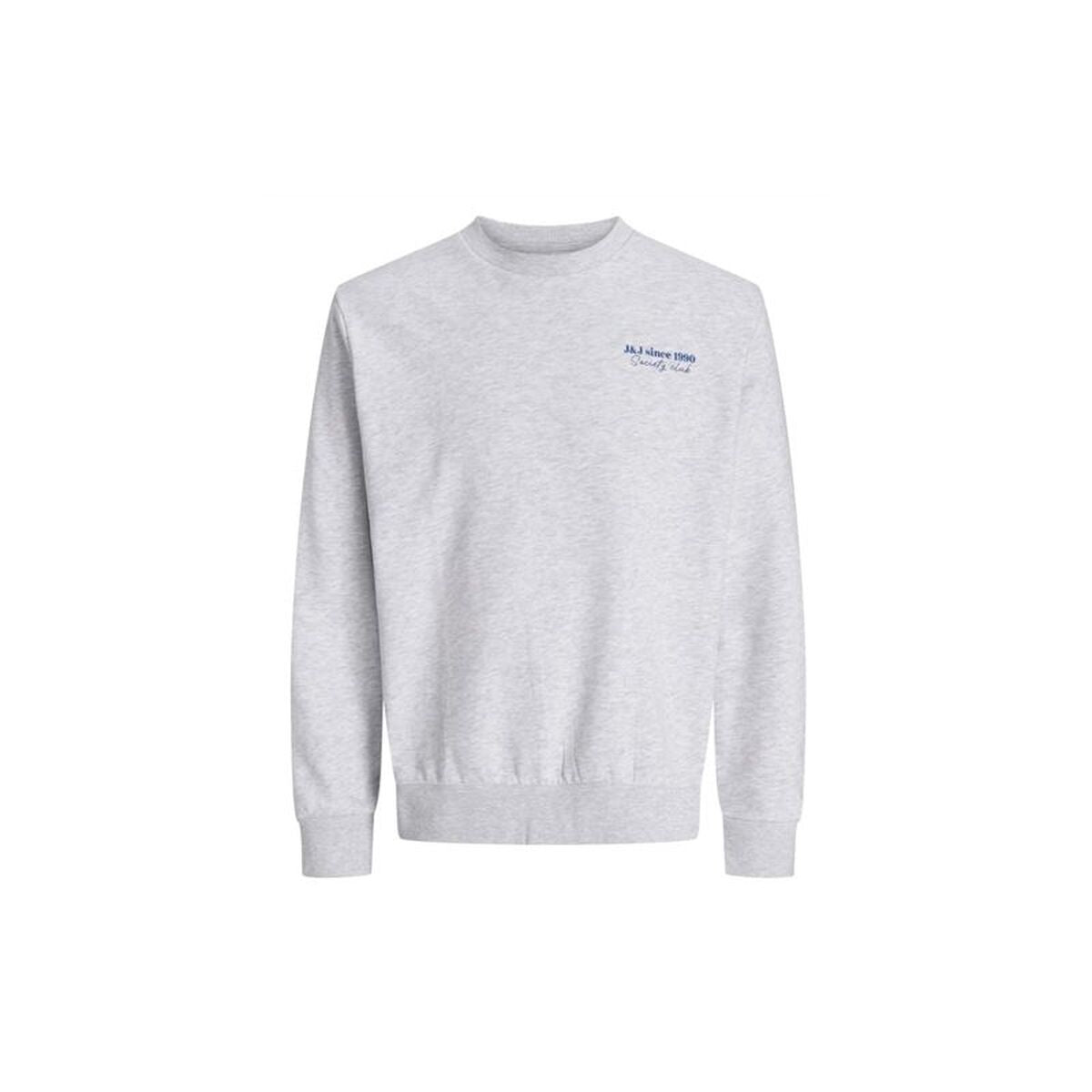 Ανδρικό Φούτερ χωρίς Κουκούλα Jack & Jones Jjninety Crew Neck Λευκό