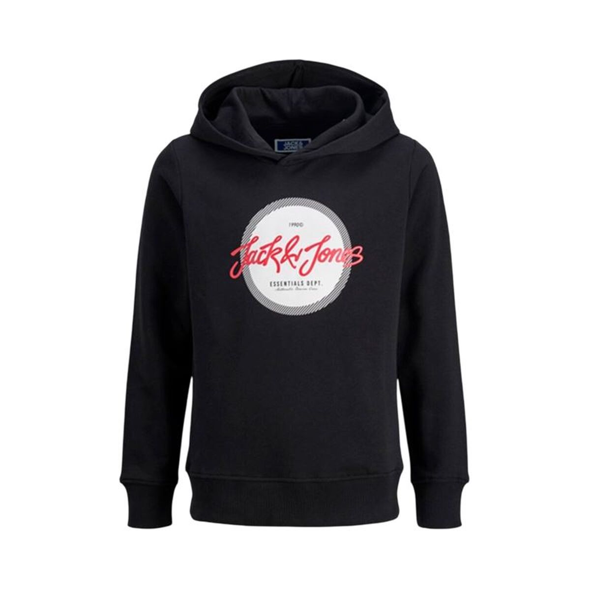Παιδικό Φούτερ με Κουκούλα Jack & Jones Jjurban Μαύρο