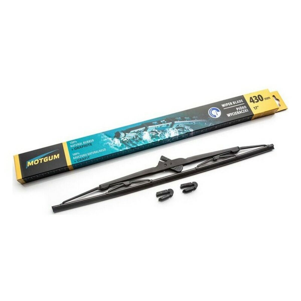 Υαλοκαθαριστήρας Motgum Metalica 35 cm 14"