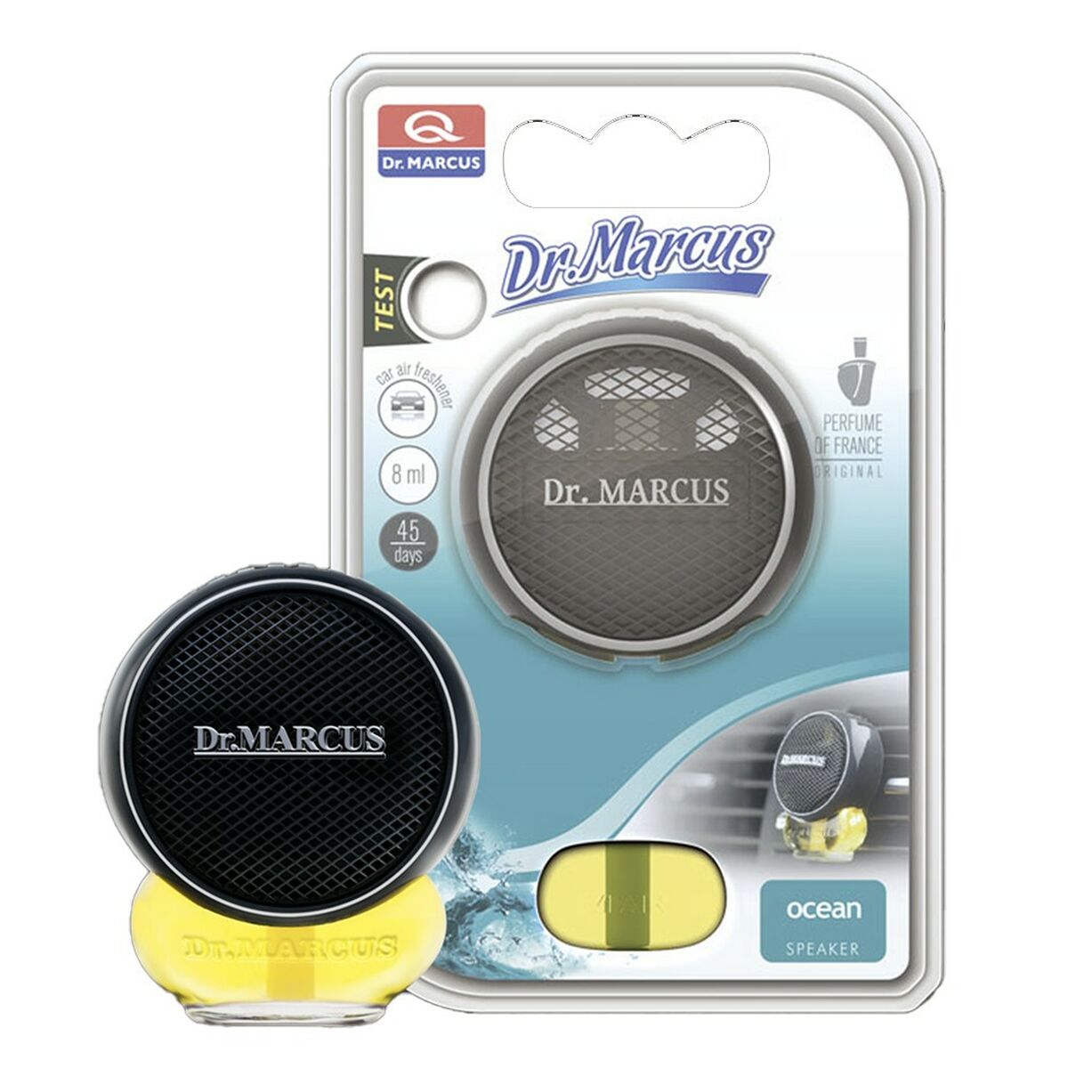 Αποσμητικό Αυτοκινήτου Dr Marcus Speaker Ocean 8 ml Πλαστική ύλη Άρωμα (8 Μονάδες)
