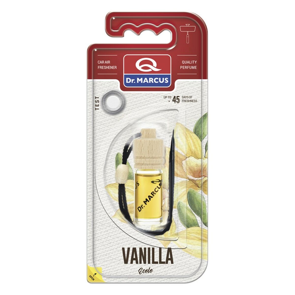 Αποσμητικό Αυτοκινήτου Dr Marcus ECOLO VANILLA Βανίλια 4,5 ml Ξύλο Γυαλί