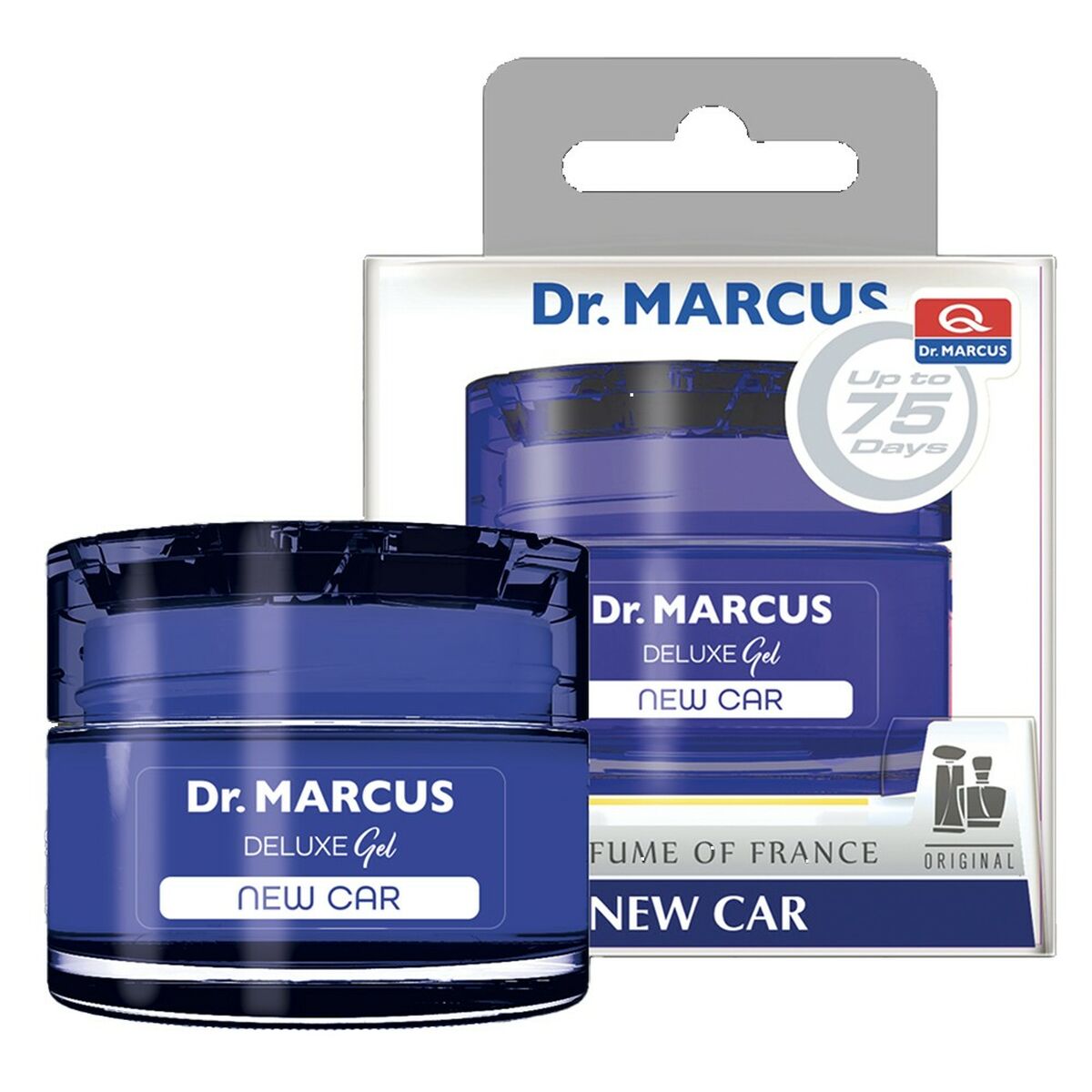 Αποσμητικό Αυτοκινήτου Dr Marcus Deluxe Καινούριο Aυτοκίνητο 50 ml Πλαστική ύλη Άρωμα Kουτί