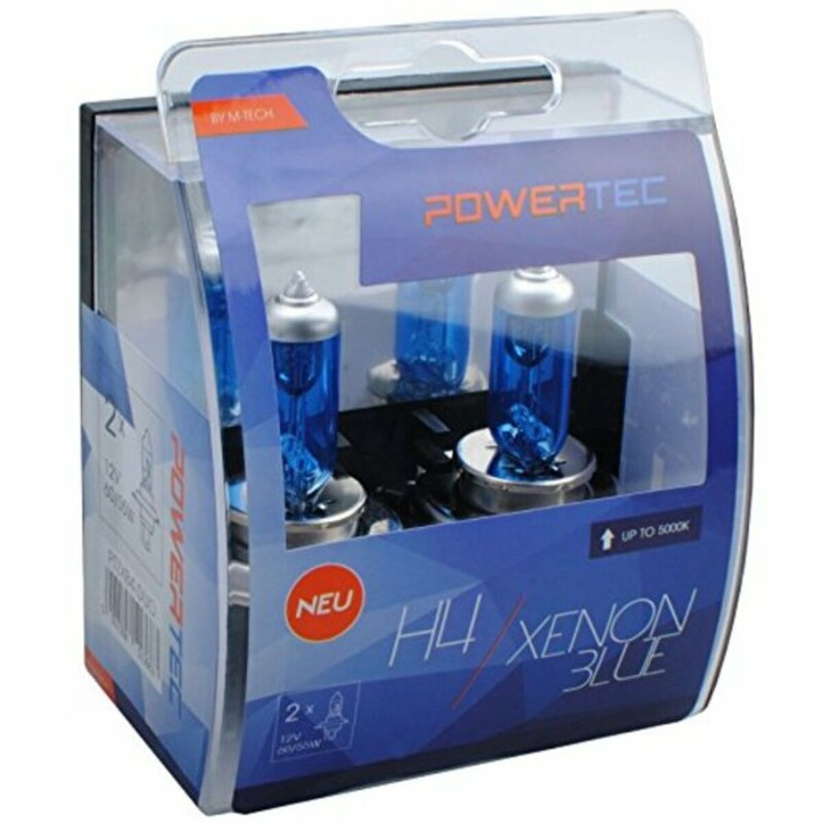 Λάμπα Αυτοκινήτου M-Tech PTZXB4-DUO 12 V Αλογόνου 60 W