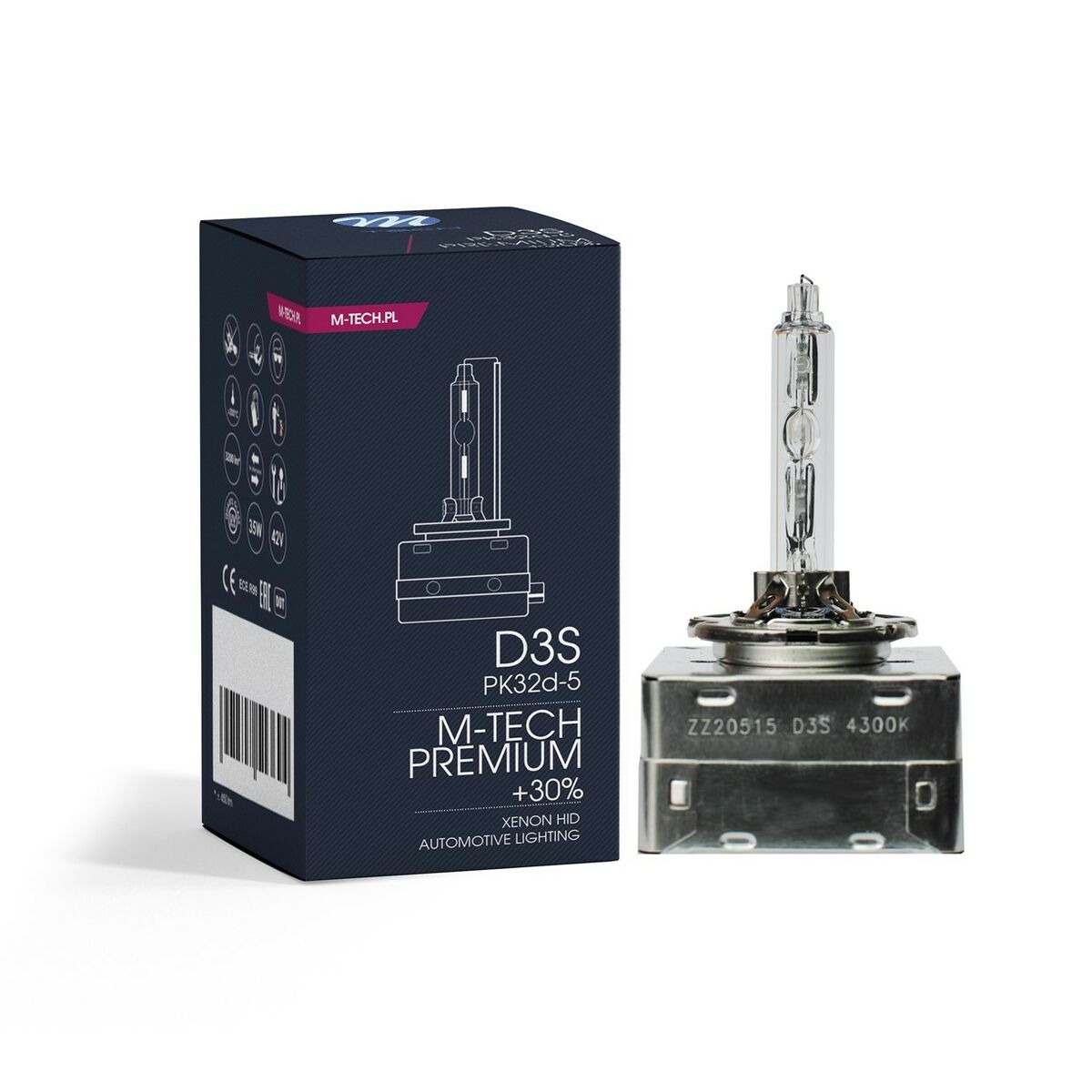 Λάμπα Αυτοκινήτου M-Tech ZMD3S43