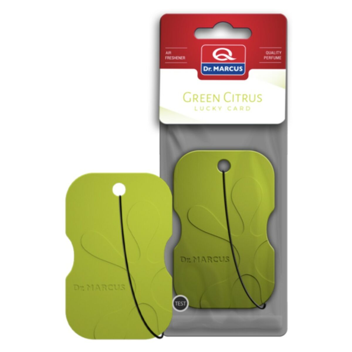 Αποσμητικό Αυτοκινήτου Dr Marcus LUCKY CARD GREEN CITRUS Εσπεριδοειδή Πλαστική ύλη
