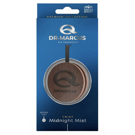 Αποσμητικό Αυτοκινήτου Dr Marcus Twist Midnight Mist Ξύλο Άρωμα Κρεμαστά Κοσμήματα