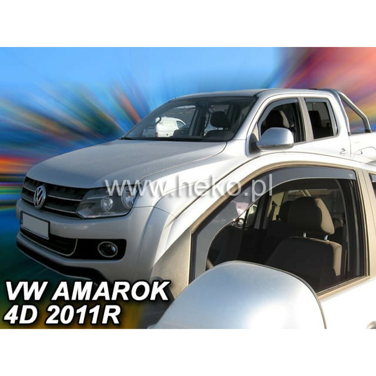 Εκτροπέας ανέμου HEKO HO31187 VOLKSWAGEN AMAROK Εμπρός 2 Τεμάχια