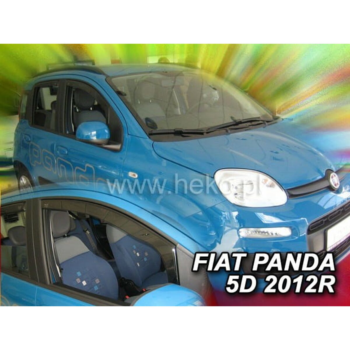 Εκτροπέας ανέμου HEKO HO15167 FIAT PANDA III Εμπρός 2 Τεμάχια