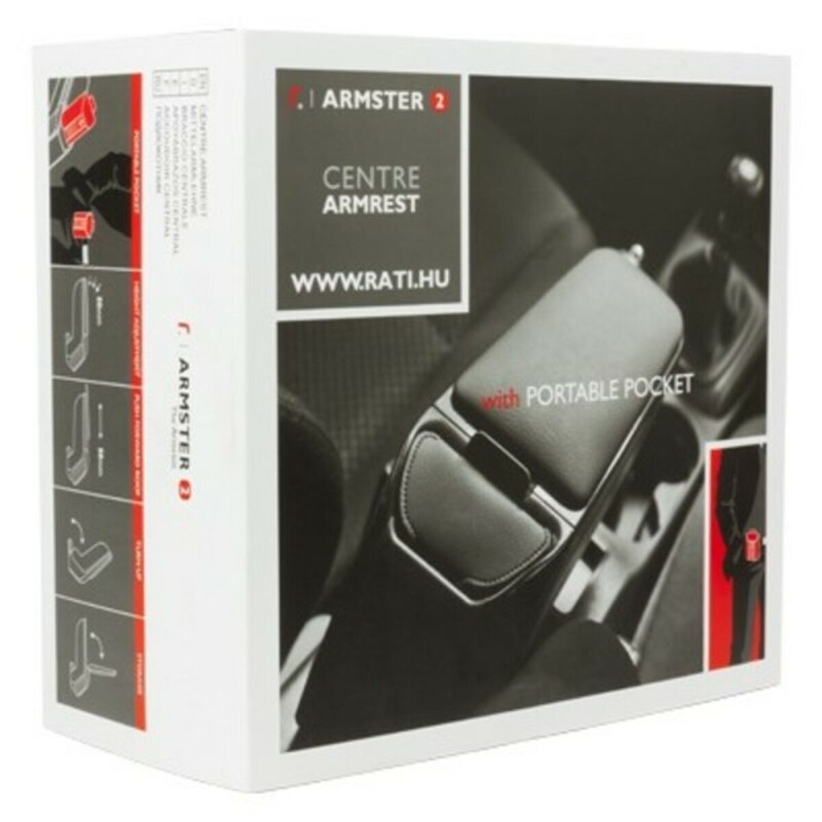Υποστήριξη για τα Μπράτσα Armster V00364 Μαύρο Γκρι