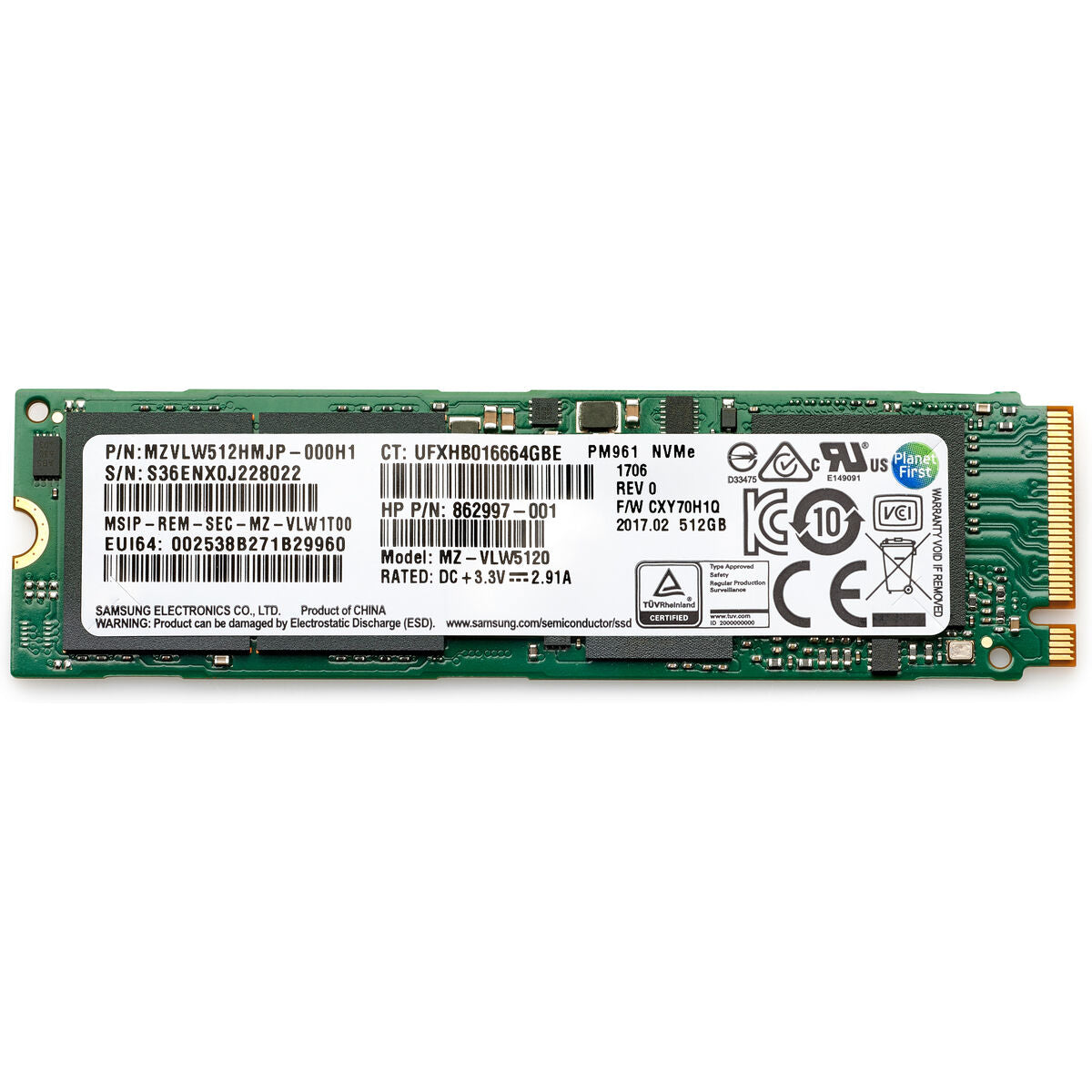 Σκληρός δίσκος HP 406L7AA 1 TB SSD