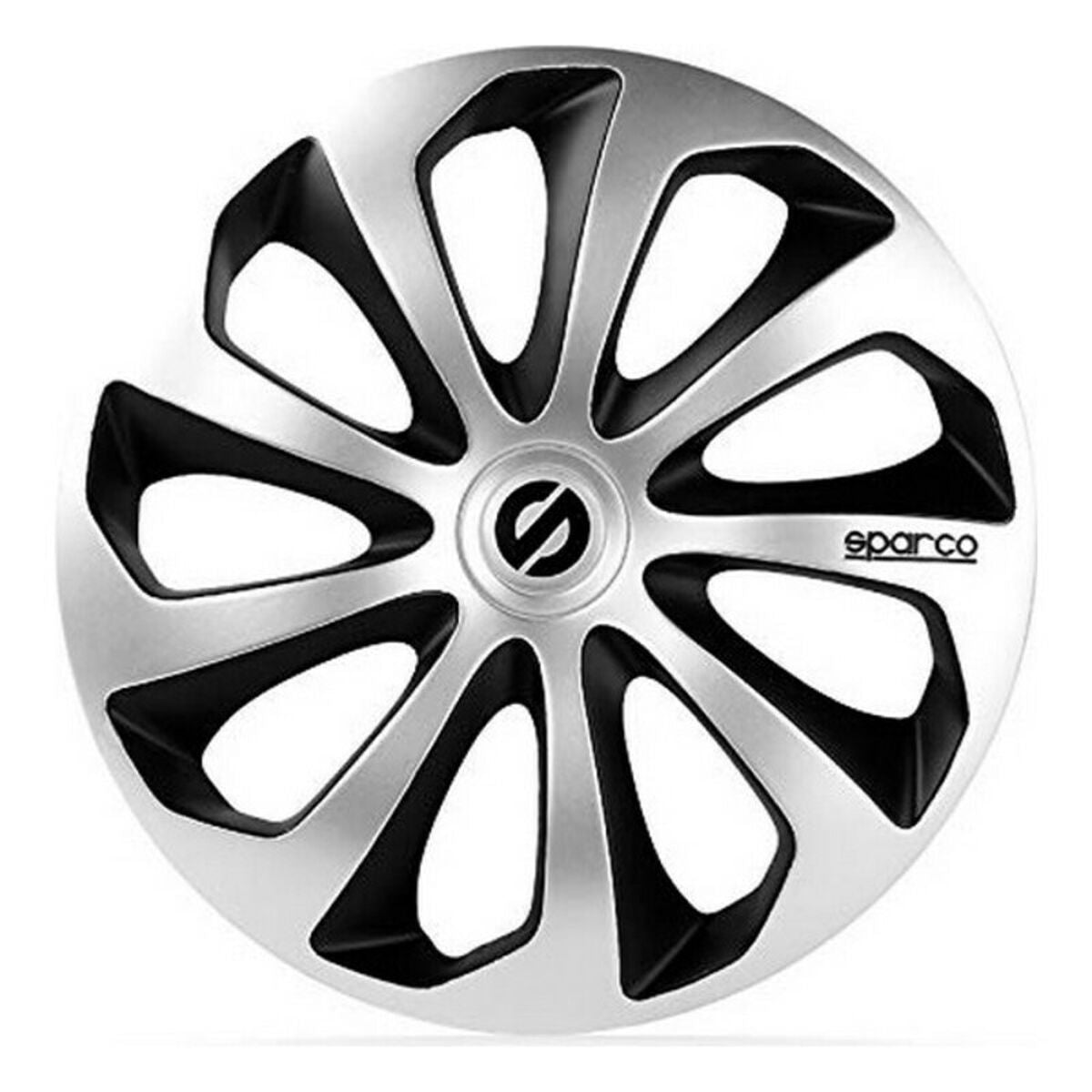 Τάσια Sparco SPC1473SVBK Ασημί Μαύρο 14" Μαύρο/Ασημί