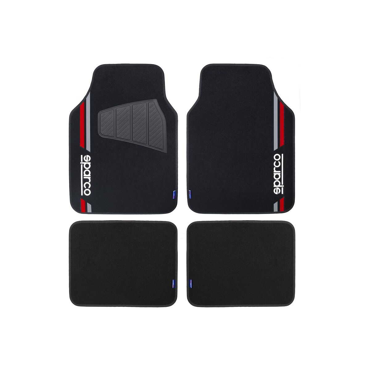 Σετ Χαλιών Αυτοκινήτου Sparco SPCF508RD Κόκκινο