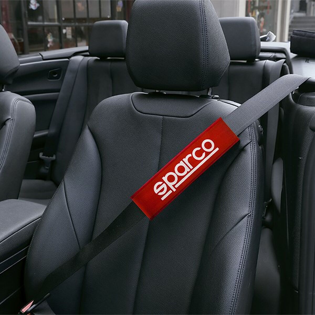 Προστατευτικά Ζώνης Ασφαλείας Sparco SPC1209RD Κόκκινο
