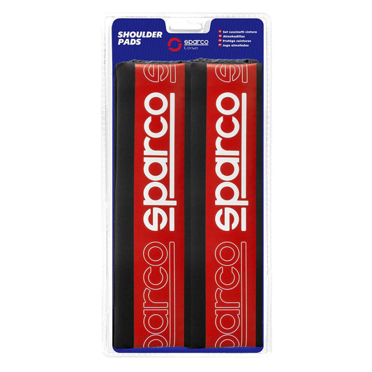 Προστατευτικά Ζώνης Ασφαλείας Sparco SPC1208RD Κόκκινο (x2)