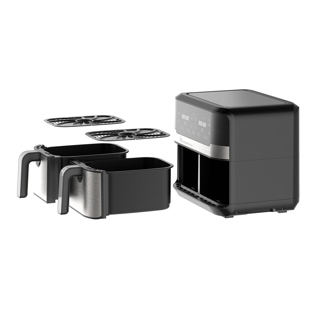 Φριτέζα με Αέρα Masterpro Rocket Duo 900 2400 W 9 L Μαύρο