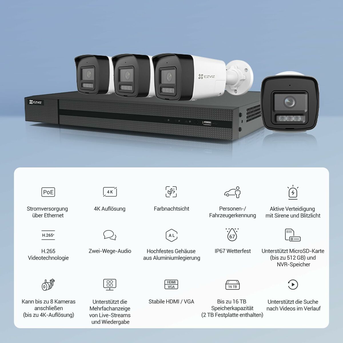 Ψηφιακή Ζυγαριά Μπάνιου Ezviz CS-BN4884-A2E50