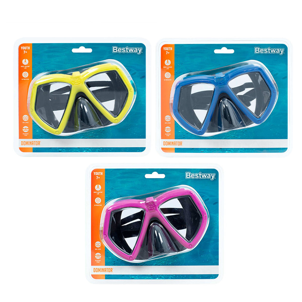 Μάσκα καταδυσεων Bestway Junior (1 μονάδα)