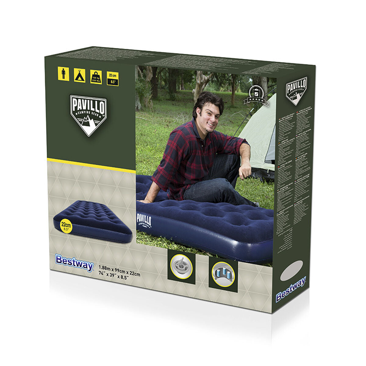 Στρώμα αέρα Bestway 188 x 99 x 22 εκ.
