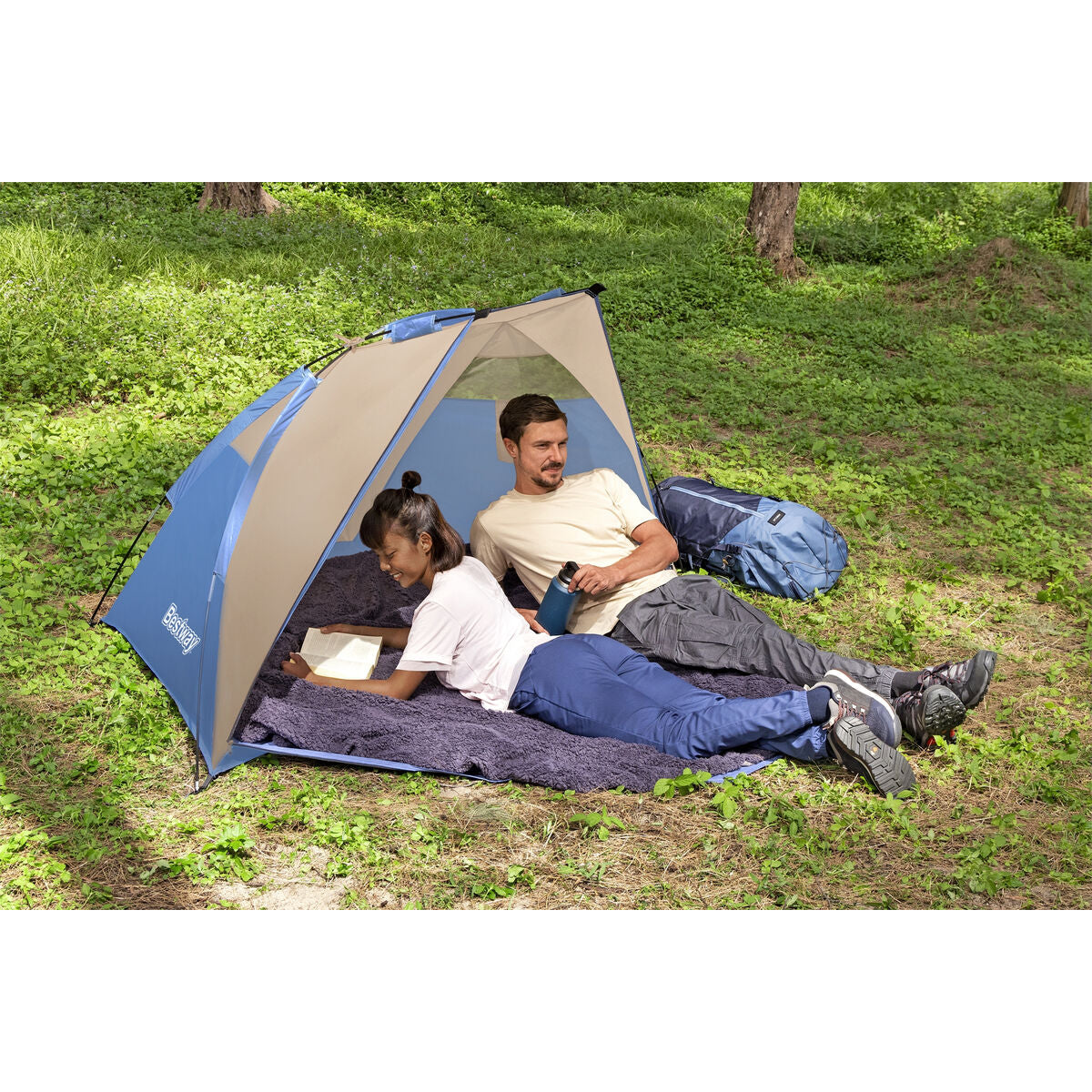 Τεντα για την παραλια Bestway Μπλε 200 x 100 x 100 cm