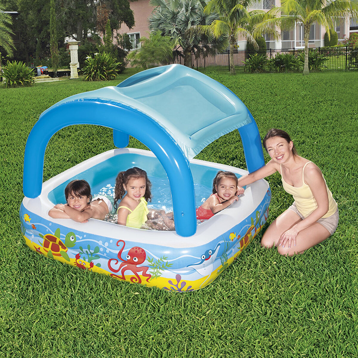 Παιδική πισίνα Bestway 140 x 140 x 114 cm