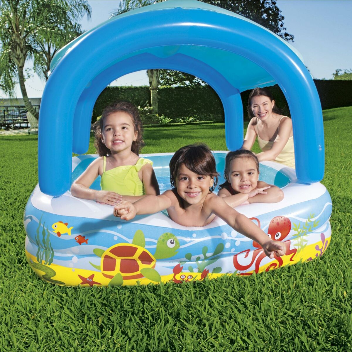Παιδική πισίνα Bestway 140 x 140 x 114 cm