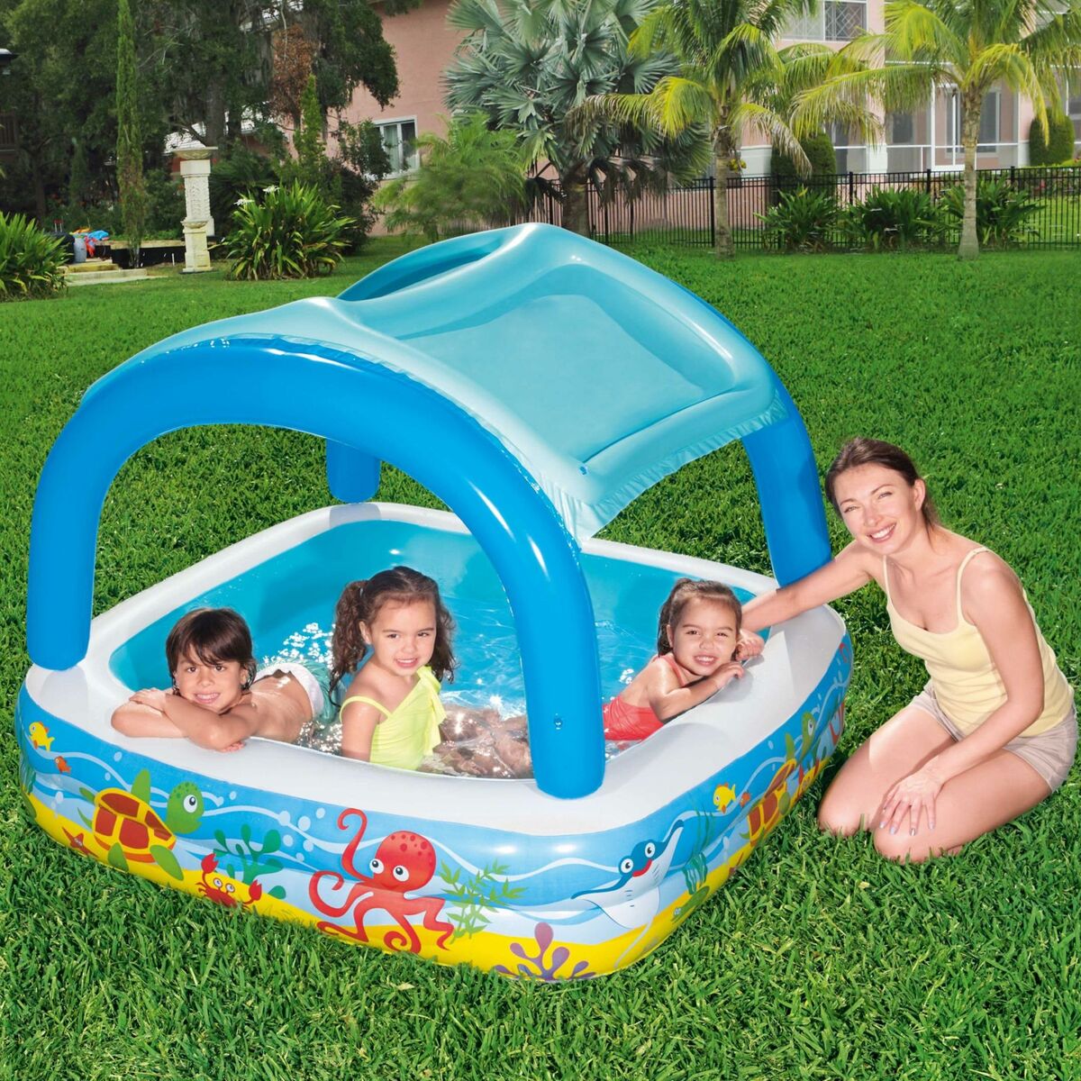 Παιδική πισίνα Bestway 140 x 140 x 114 cm
