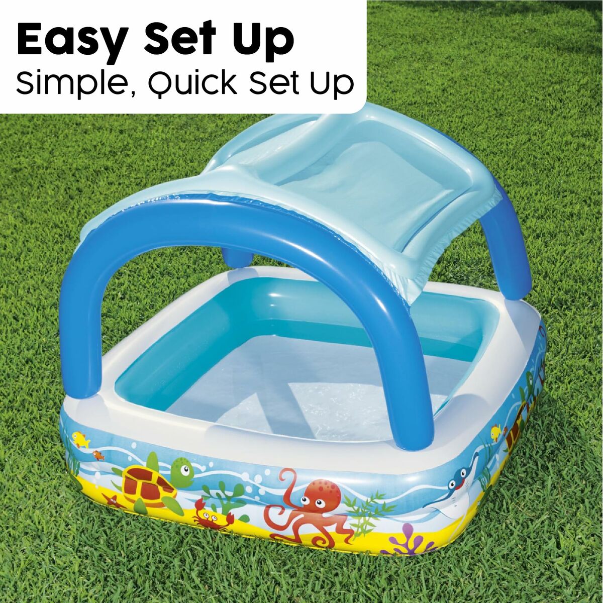 Παιδική πισίνα Bestway 140 x 140 x 114 cm