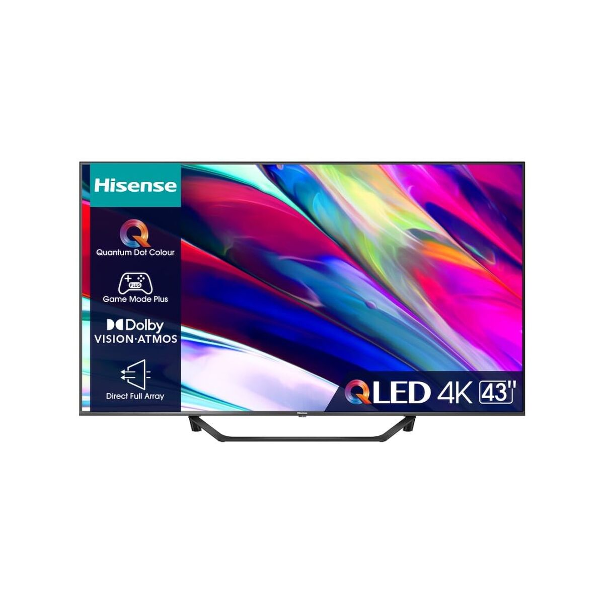 Smart TV Hisense 43A79KQ 4K Ultra HD 43" LED HDR D-LED QLED (Ανακαινισμenα B)