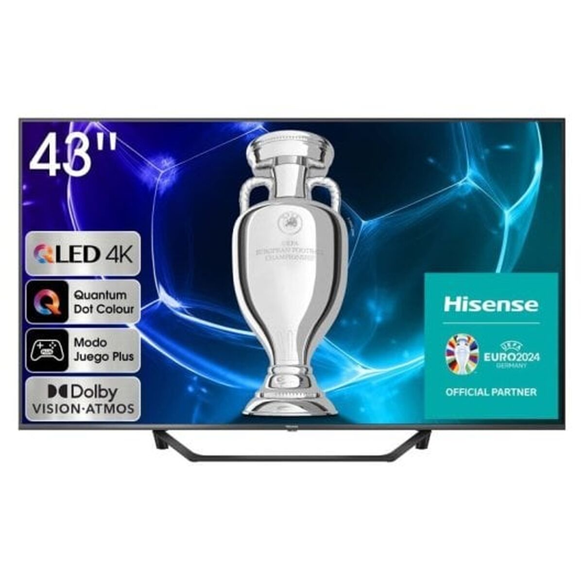 Smart TV Hisense 43A79KQ 4K Ultra HD 43" LED HDR D-LED QLED (Ανακαινισμenα B)