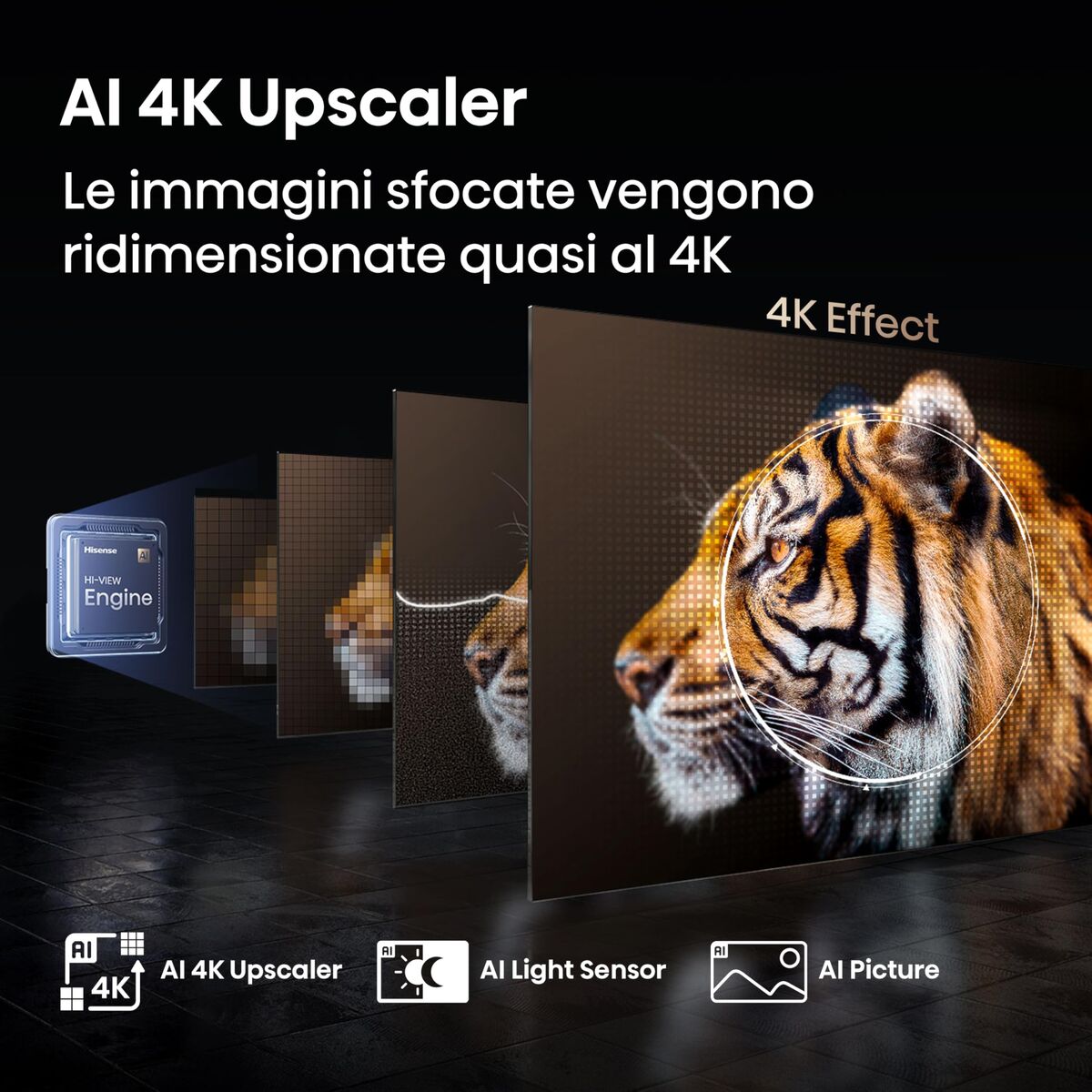 Smart TV Hisense 75E7Q PRO 4K Ultra HD 75" HDR QLED (Ανακαινισμenα A)