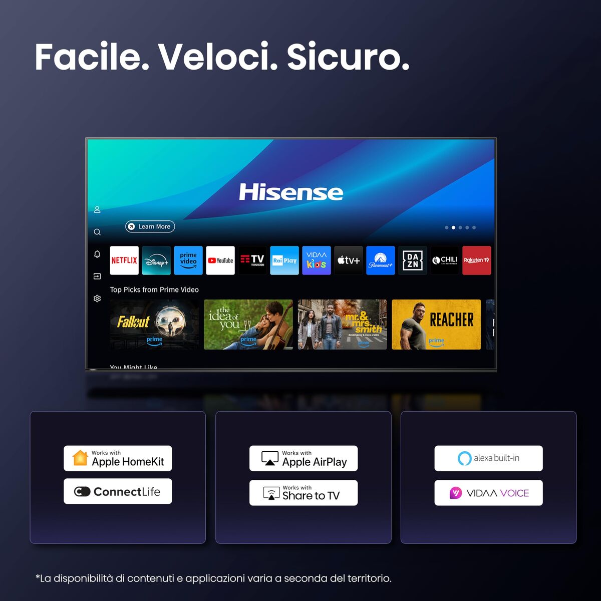 Smart TV Hisense 75E7Q PRO 4K Ultra HD 75" HDR QLED (Ανακαινισμenα A)