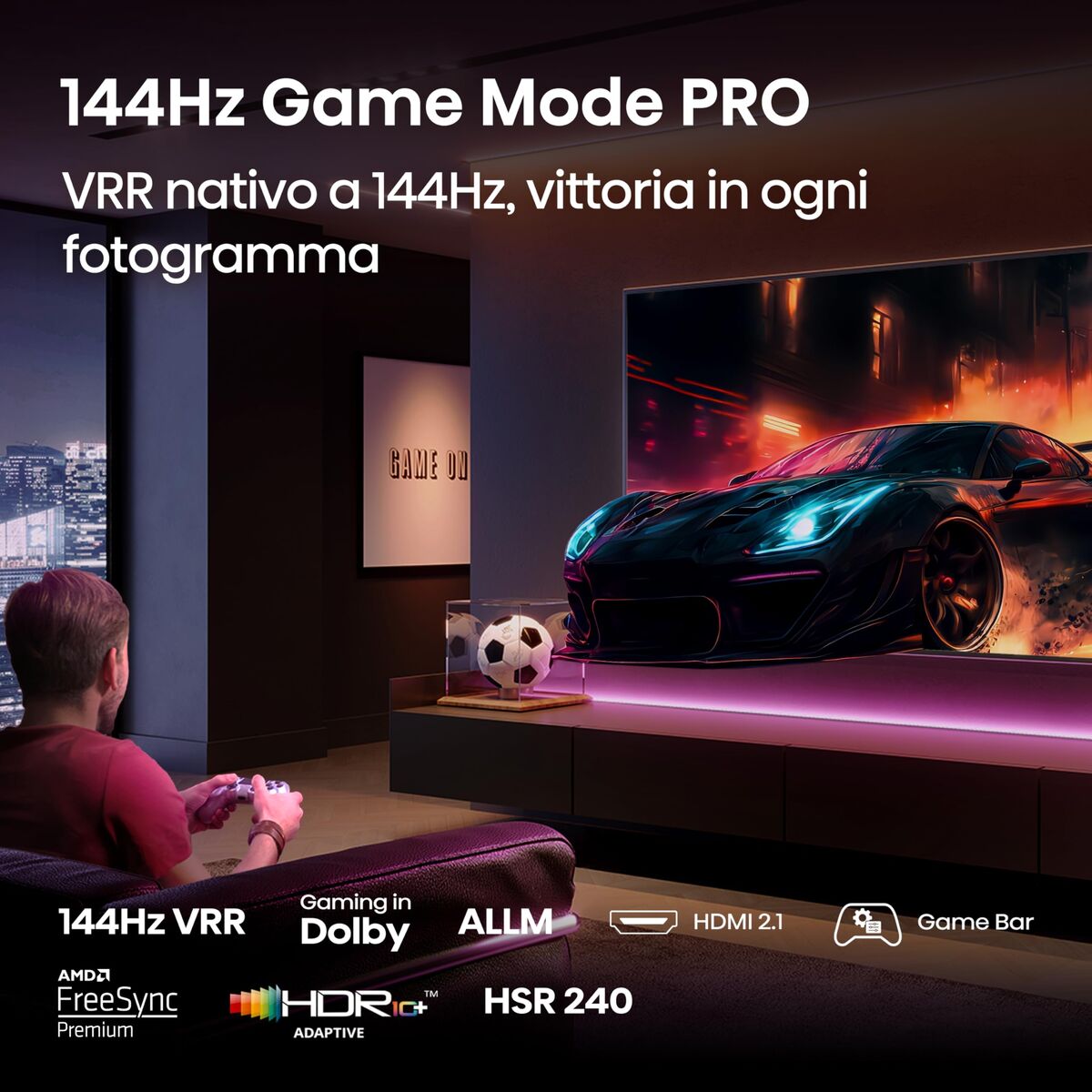 Smart TV Hisense 75E7Q PRO 4K Ultra HD 75" HDR QLED (Ανακαινισμenα A)