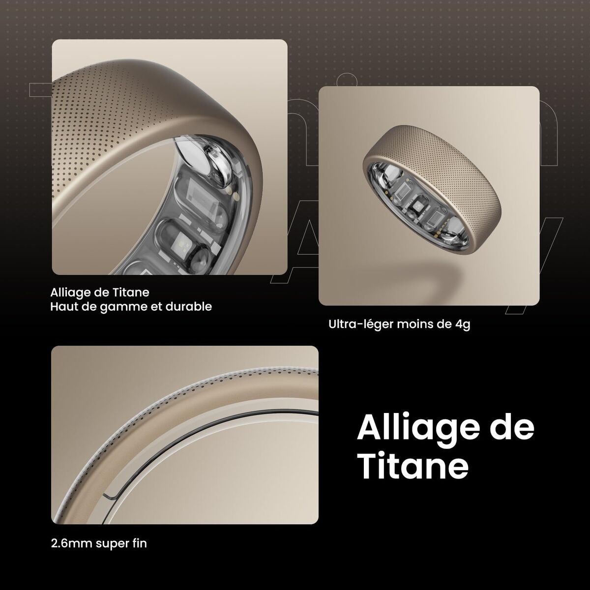 Βραχιόλι Δραστηριότητας Amazfit HELIO RING SIZE 12 TIT W2321TY2N Τιτάνιο