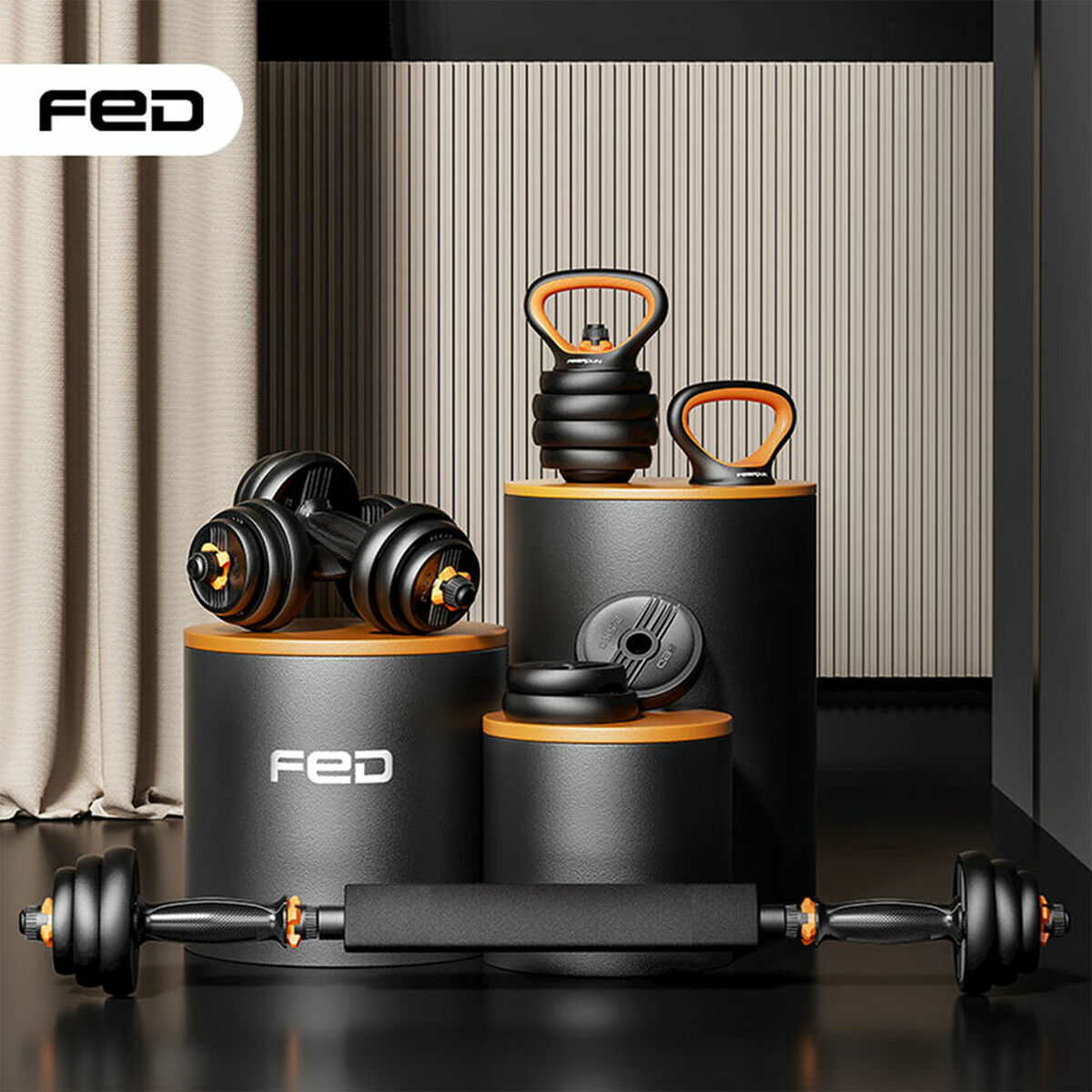 Σετ από Ρωσικά Βάρη και Αλτήρες Xiaomi ORMANC30V2 (Ανακαινισμenα B)