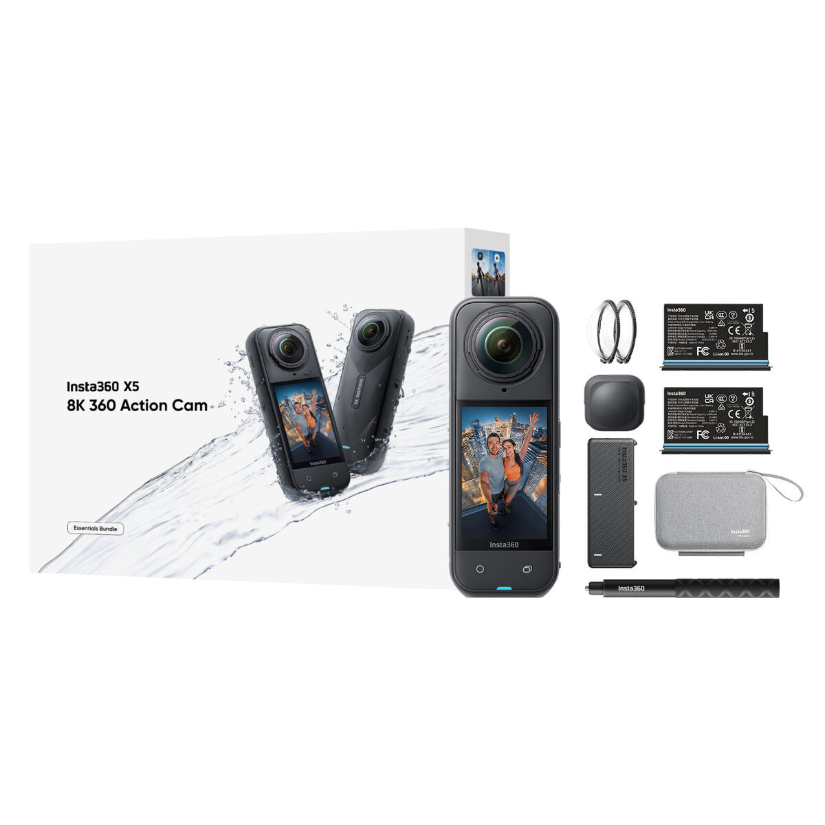 Ψηφιακή φωτογραφική μηχανή Insta360 CINSAAHA(X504) Μαύρο