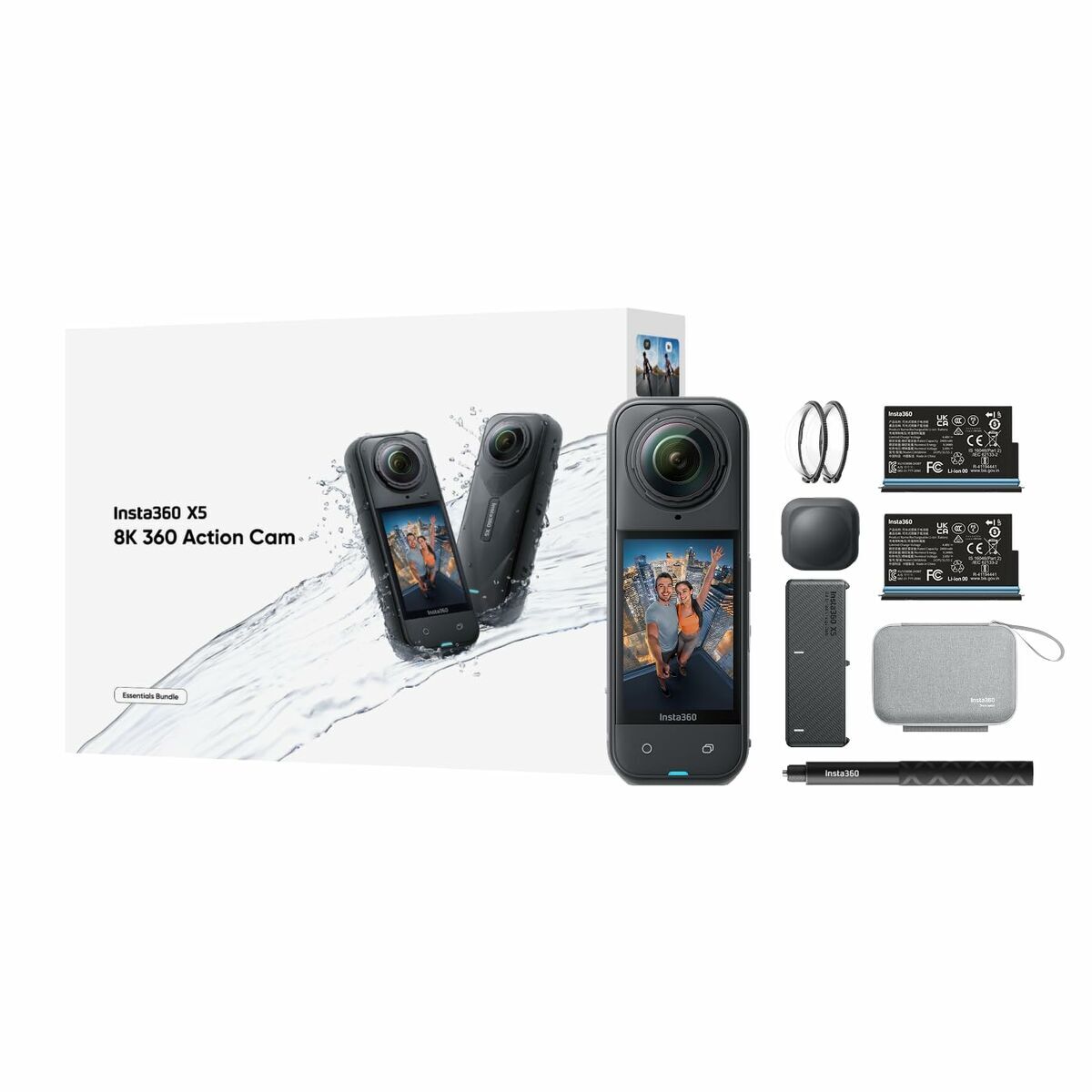 Ψηφιακή φωτογραφική μηχανή Insta360 CINSAAHA(X504) Μαύρο