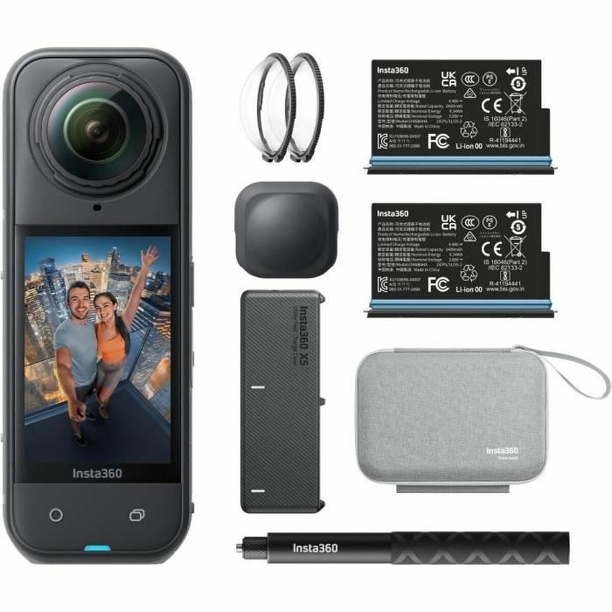 Ψηφιακή φωτογραφική μηχανή Insta360 CINSAAHA(X504) Μαύρο