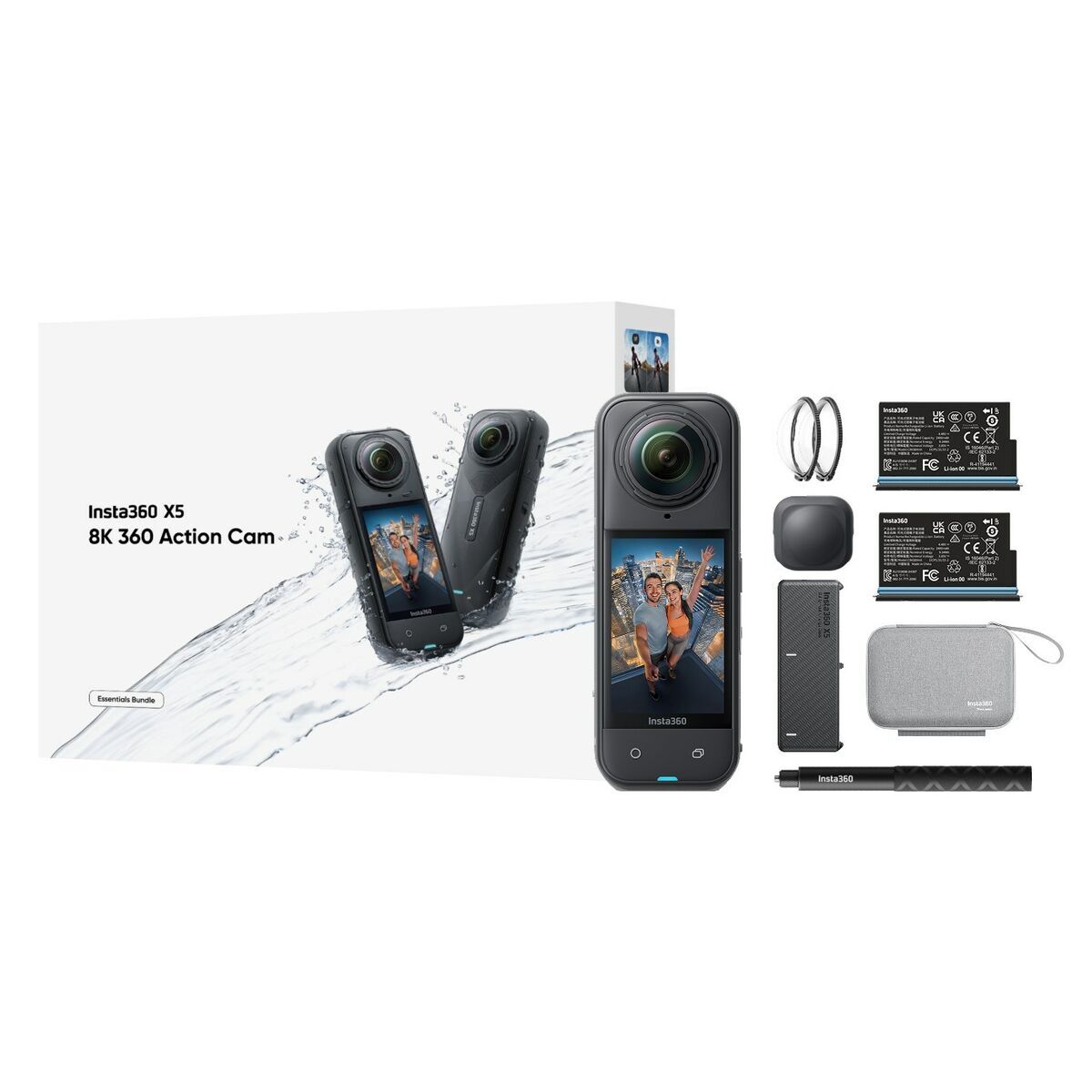 Ψηφιακή φωτογραφική μηχανή Insta360 CINSAAHA(X504) Μαύρο